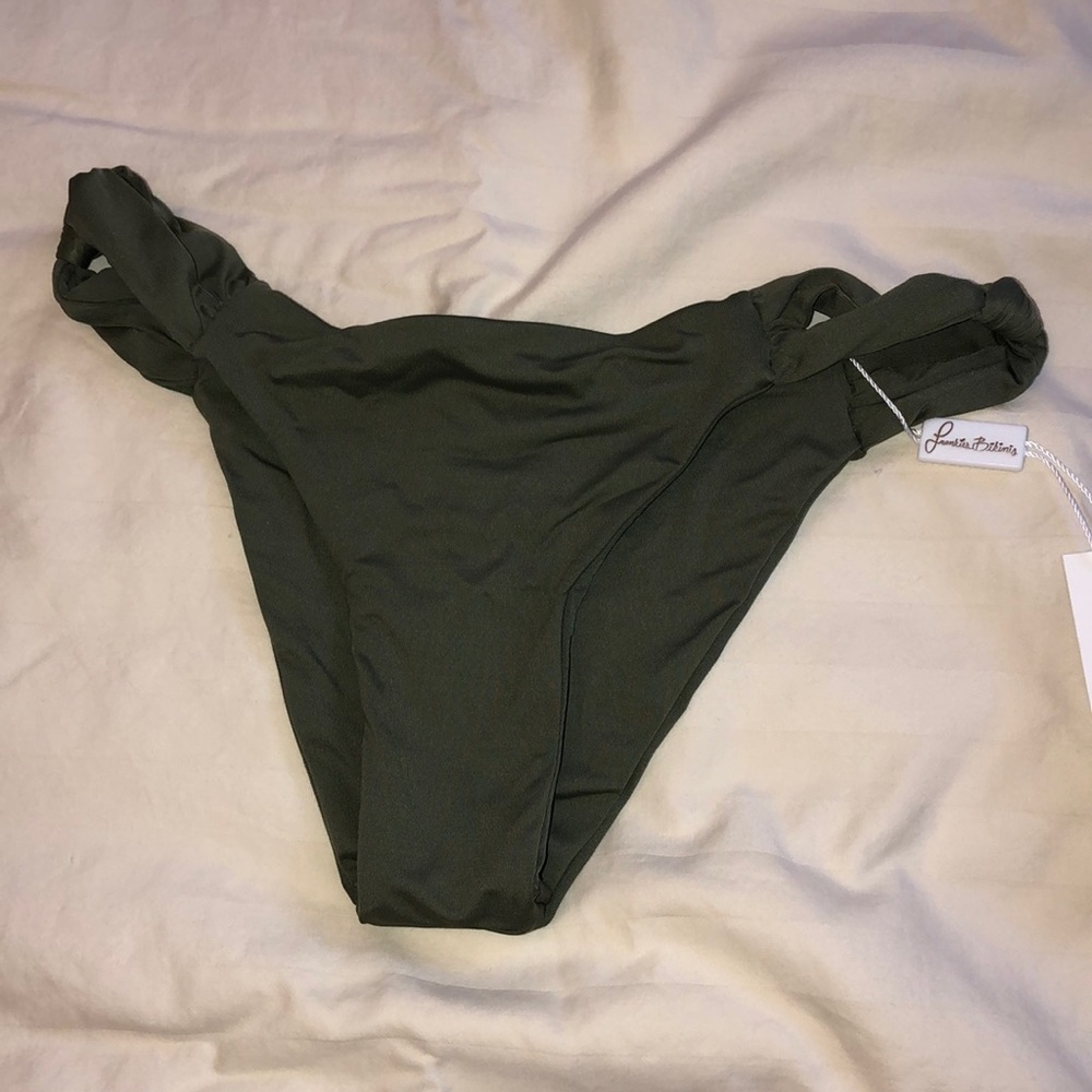 FRANKIES OLIVE GREEN BIKINI